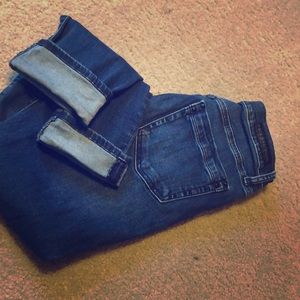 Rock & Republic Skinny Ankle Distressed Jeans